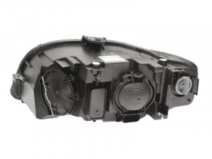 Far Dreapta (halogen, H7/H7/PY21W/W5W, electric, cu motor, culoare insertie: cromat/negru) potrivit AUDI A4 B6, A4 B7 - Img 2