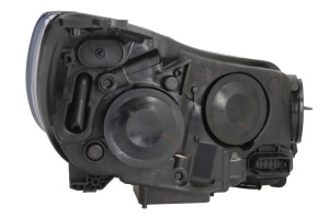 Far fata Stanga (xenon, D3S/H1/H7/LED/PY21W, electric, cu motor, culoare insert: cromat, culoare semnalizator: transparent) potrivit FORD FOCUS III; FORD USA FOCUS - Img 2