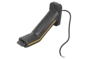 Lumina clarificare dreapta, portocaliu/rosu/alb, LED, suprafata, lungime cablu 400mm, cu brat lung, 12/24V (cu functie de semnalizator spate, IP6K9K) - Img 3