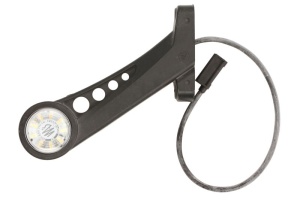 Lumina clarificare stanga, rosu/alb, LED, 12/24V (cu clemă pentru fir plat, conector: CLICK-IN/JAEGER) - Img 1