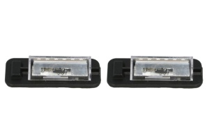 Lumina numar inmatriculare, culoare lumina: alb; set, 12V, cu aprobare circulatie potrivit BMW 3 (E36) 09.90-11.98 - Img 3