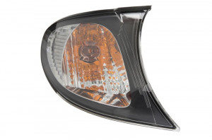 Semnalizator fata Dreapta (transparent, PY21W, rama neagra) potrivit BMW 3 (E46) 1.6-3.2 12.97-12.07 10.01-04.05 - Img 1