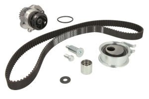 Set pompa apa + curea dintata potrivit AUDI A3, A6 C5, TT; SEAT ALHAMBRA, LEON, TOLEDO II; SKODA OCTAVIA I; VW BORA, BORA I, GOLF IV, NEW BEETLE, SHARAN 1.8 09.96-12.10 - Img 2