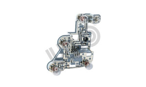Suport Stop lampa spate Dreapta (cu bec) potrivit MERCEDES C T-MODEL (S204), C (W204) 1.6-6.2 01.07-08.14 - Img 3