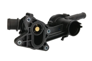 Termostat lichid racire (87°C, in carcasa) potrivit AUDI A3; SKODA FABIA II, OCTAVIA II; VW EOS, GOLF PLUS V, GOLF V, JETTA III, PASSAT B6, TOURAN 1.2/1.4/1.6 02.03-12.14 - Img 2