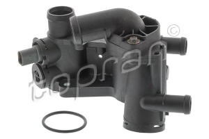 Termostat sistem racire (87°C, in carcasa) potrivit SEAT CORDOBA, IBIZA III, IBIZA IV, IBIZA IV SC, IBIZA IV ST; SKODA FABIA II, ROOMSTER, ROOMSTER PRAKTIK; VW POLO 1.4/1.4LPG 05.06-05.15 - Img 3