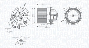 Ventilator habitaclu potrivit DACIA DUSTER, LOGAN II, LOGAN MCV II, SANDERO II; RENAULT CLIO IV, CLIO IV/HATCHBACK, CLIO IV/KOMBI, LOGAN I, LOGAN/STEPWAY II, SANDERO/STEPWAY II 0.9-1.6 02.08- - Img 2