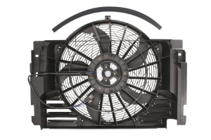 Ventilator radiator (cu carcasa) potrivit BMW X5 (E53) 3.0-4.8 01.00-10.06 - Img 2