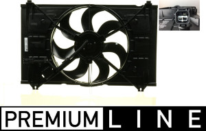 Ventilator radiator (cu carcasa) potrivit KIA RIO II 1.4/1.6 03.05-12.11 - Img 3