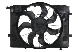 Ventilator radiator (cu carcasa) potrivit MERCEDES C (A205), C (C205), C T-MODEL (S205), C (W205), CLS (C257), E (A238), E ALL-TERRAIN (S213), E (C238), E T-MODEL (S213) 1.5-3.0 12.13- - Img 1