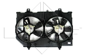 Ventilator radiator (cu carcasa) potrivit NISSAN X-TRAIL I 2.0/2.5 07.01-01.13 - Img 3
