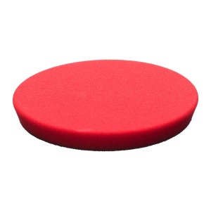 Burete abraziv lustruire SPONGE RED COARSE 140 / 20 MM - 2 PC, tip: tare, diametru: 125/140 mm, grosime: 20 mm, culoare: rosu, suporturi de montare: cârlig și buclă, 2 buc - Img 3