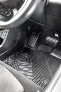 Covoras podea cauciuc FROGUM TPE, 4 buc No. 77, fata/spate, set, culoare negru, potrivit ALFA ROMEO TONALE; JEEP COMPASS 12.16- - Img 3
