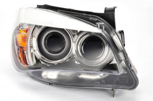 Far Dreapta (bi-xenon, D1/D1S, electric, cu motor, culoare semnalizator: transparent) potrivit BMW X1 (E84) -07.12 - Img 1
