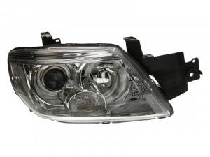 Far Dreapta (H1/HB4, manual, fara motoras, culoare insertie: cromat) potrivit MITSUBISHI OUTLANDER I 01.05-03.07 - Img 1