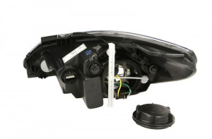 Far Dreapta (H4, electric, cu motor, culoare insertie: cromat) potrivit HYUNDAI I10 I - Img 2