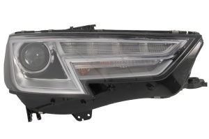 Far fata Dreapta (xenon, D5S/H8/LED/PWY24W, electric, cu motor) potrivit AUDI A4 ALLROAD B9, A4 B9 - Img 1