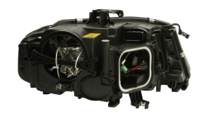 Far fata Stanga (bi-xenon, D3S/LED, automat, cu motor, culoare insert: fumuriu) potrivit AUDI A4 ALLROAD B8, A4 B8 - Img 2