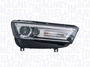 Far fata Stanga (bi-xenon, D5S, automat, culoare semnalizator: portocaliu) potrivit AUDI Q5 - Img 3