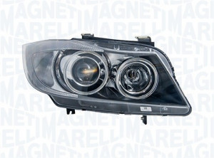Far Stanga (bi-xenon, D1S/H7/PY21W, automat, cu motor, culoare semnalizator: portocaliu) potrivit BMW 3 (E90), 3 (E91) 12.04-05.12 - Img 3