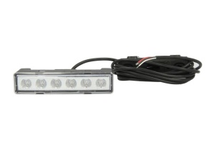 Girofar (galben, 12/24V, LED, LED, nr. programe: 2, directional; montare pe suprafete verticale; fara priza; abajur alb, lungime cablu ; 3m) - Img 1