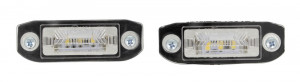 Iluminare numar inmatriculare stanga/dreapta set potrivit VOLVO C30, C70 II, S40 I, S40 II, S60 I, S60 II, S80 I, S80 II, V40, V50, V60 I, V70 II, V70 III, XC60 I, XC70 II, XC90 I, XC90 II 11.99- - Img 1