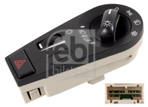 Intrerupator (numar pini 13) potrivit VOLVO 7300, 7700, 7900, 8300, 8500, 8700, 8900, 9400, 9500, 9700, 9900, B11, B12, B5, B6, B7, B8, B9, FH, FH II, FH12, FH16, FM, FM12, FM9 01.91- - Img 2