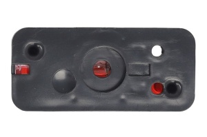 Lumina delimitare stanga/dreapta, rosu/alb, Halogen/T4W, inaltime 68mm; latime 42mm; adancime 37mm, 24V potrivit NEOPLAN TRANSLINER; FENDT 1000, 500, 700, 800, 900; JOHN DEERE 6000 09.90- - Img 2