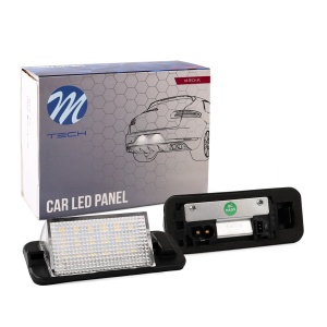 Lumina numar inmatriculare, culoare lumina: alb; set, 12V, cu aprobare circulatie potrivit BMW 3 (E36) 09.90-11.98 - Img 4