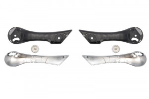 Maner usa stanga/dreapta crom RENAULT MEGANE intre 2002-2009 - Img 2