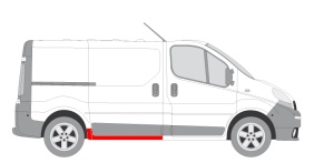Prag auto Spate Dreapta potrivit NISSAN PRIMASTAR; OPEL VIVARO A; RENAULT TRAFIC II - Img 2