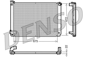 Radiator motor (Automat) potrivit LEXUS RX 3.3H -12.08 - Img 3