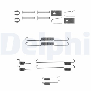 Set accesorii sabot frana potrivit DAIHATSU APPLAUSE I, APPLAUSE II, CHARADE III; ROVER CITYROVER; SUBARU JUSTY II; SUZUKI BALENO, LIANA, SWIFT, SWIFT II, SWIFT III 1.0-2.3 06.88- - Img 2