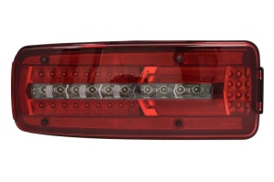 Stop spate stanga (LED, 24V, cu intermitent, cu lumina de ceata, lumina de marșarier, cu lumina stop, lumini parcare, cu lumina placuta inmatriculare, lumina laterala) potrivit MAN TGL I, TGM I, TGX I 01.04-12.23 - Img 1