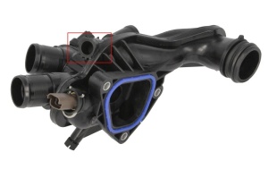 Termostat lichid racire (105°C, in carcasa) potrivit CITROEN BERLINGO MULTISPACE, BERLINGO/MINIVAN, C3 II, C3 PICASSO, C4, C4 GRAND PICASSO I, C4 GRAND PICASSO II, C4 I, C4 II 1.4-1.6LPG 02.06- - Img 3