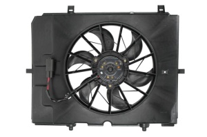 Ventilator radiator (cu carcasa) potrivit MERCEDES C T-MODEL (S202), C (W202), E T-MODEL (S210), E (W210) 1.8-3.2 03.93-03.03 - Img 2
