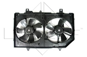 Ventilator radiator (cu carcasa) potrivit NISSAN X-TRAIL I 2.0/2.5 07.01-01.13 - Img 4