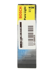 Bec (cutie 10buc) W3W 12V 3W, W2,1X9,5D Pure Light potrivit VOLVO S40 II, XC60 I; ALFA ROMEO SPIDER; AUDI A4 B6, A4 B7, A5, Q5, TT; CHEVROLET CAMARO, CORVETTE, MALIBU; CHRYSLER 300C 03.71- - Img 2