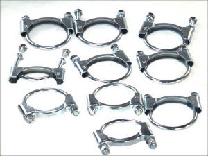 Clema esapament (65mm, 10buc) potrivit MERCEDES SPRINTER 2-T (B901, B902), SPRINTER 3,5-T (B906), SPRINTER 3-T (B903), VIANO (W639), VITO / MIXTO (W639), VITO (W639) 2.1D/2.2D/3.0D 04.00- - Img 1