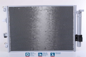 Condensator climatizare (cu uscator, element aditional) potrivit FORD C-MAX II, FOCUS III, FOCUS III/HATCHBACK, FOCUS III/KOMBI, GRAND C-MAX 1.0/1.6D 07.10-02.20 - Img 1