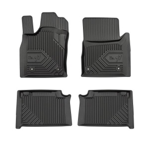 Covoras podea cauciuc FROGUM TPE, 4 buc No. 77, fata/spate, set, culoare negru, potrivit JEEP GRAND CHEROKEE, GRAND CHEROKEE IV 11.10- - Img 1