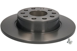 Disc frana Spate Dreapta/Stanga potrivit AUDI A1, A3, Q2, TT; CUPRA FORMENTOR, LEON, LEON SPORTSTOURER; SEAT ALTEA, ALTEA XL, ATECA, LEON, LEON SC, LEON SPORTSTOURER 1.0-Electric 05.01- - Img 1