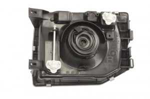 Far Dreapta (H4, manual, fara motoras, culoare insertie: cromat) potrivit MITSUBISHI PAJERO II, PAJERO SPORT -12.97 - Img 2