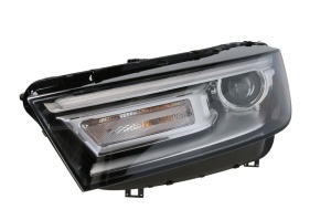 Far fata Stanga (bi-xenon, D5S, automat, culoare semnalizator: portocaliu) potrivit AUDI Q5 - Img 1