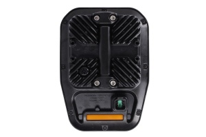 Fat stanga (LED, manual, horizontal, cu lumina de zi, culoare insert: negru, culoare indicator: portocaliu) - Img 2