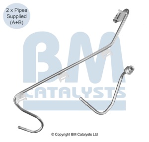 Furtun presiune filtru particule potrivit VW MULTIVAN T5, TRANSPORTER T5 2.5D 04.03-11.09 - Img 2