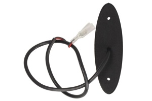 Lumina delimitare stanga/dreapta, rosu/alb, LED, inaltime 125mm; latime 39mm; adancime 32mm lungime cablu 500mm, fara prindere, 24V - Img 2
