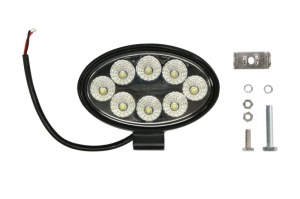 Lumina lucru (Epistar LED, 10-30V, 24W, 1920lm, numar elemente LED: 8x3W, inaltime: 90mm, latime: 142mm, adancime: 62mm) - Img 1