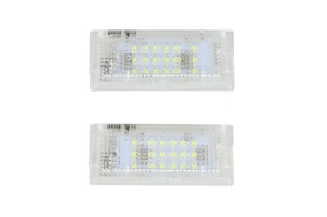 Lumina numar inmatriculare, culoare lumina: alb; set, 12V, cu aprobare circulatie potrivit BMW 3 (E46) 12.97-05.05 - Img 1