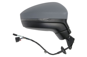 Oglinda dreapta (electric, cu memorie, convex, cu incalzire, subacoperit, pliabil electric, cu semnalizator) potrivit VW TIGUAN II 01.16- - Img 2